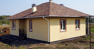 Одноэтажный дом из панелей под ключ в Узловой - Строй-Злв от 133692 рублей